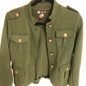 Army green jacket